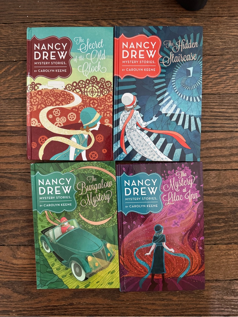 Nancy Drew Mystery Stories Hardcover Set Books 1-4